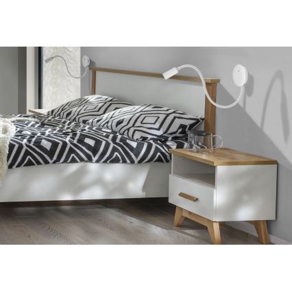 Azzardo AZ2944 - Aplique de parede LED orientável NOGAT LED/3W/230V