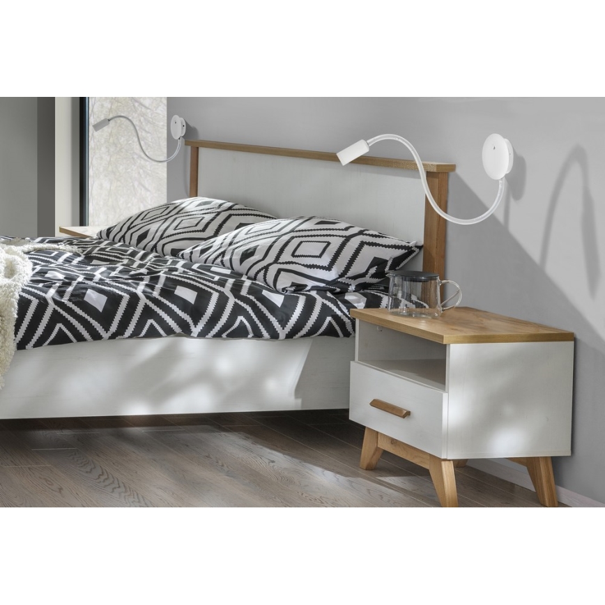 Azzardo AZ2944 - Foco de parede LED NOGAT 1xLED/3W/230V