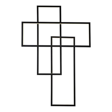 Azzardo AZ2994 - Luminária de parede LED regulável QUADRATUS 3xLED/80W/230V