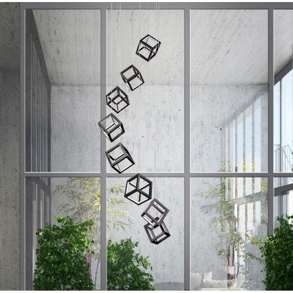 Azzardo AZ3151 - Candelabro suspenso LED com regulação STRANGE LED/150W/230V