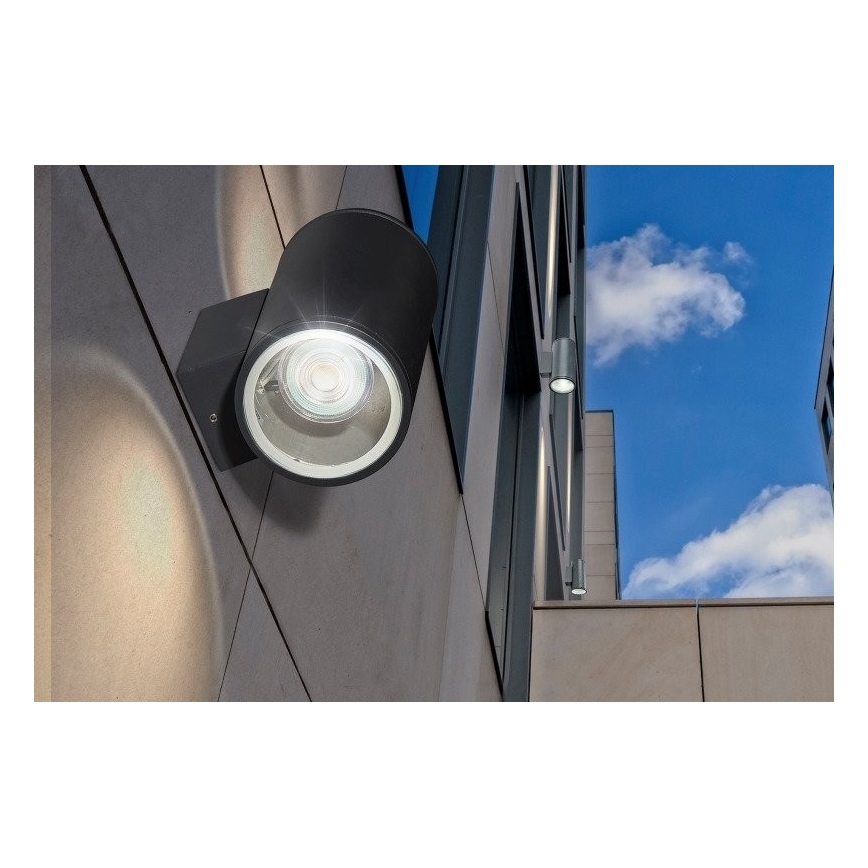 Azzardo AZ3319 - Iluminação de parede de exterior JOE 2xGU10/35W/230V IP54