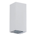 Azzardo AZ3322 - Luz de parede de exterior JAKE 2xGU10/35W/230V IP54