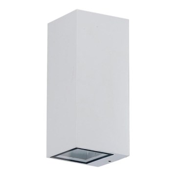 Azzardo AZ3322 - Luz de parede de exterior JAKE 2xGU10/35W/230V IP54
