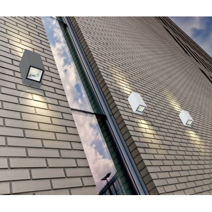 Azzardo AZ3322 - Luz de parede de exterior JAKE 2xGU10/35W/230V IP54