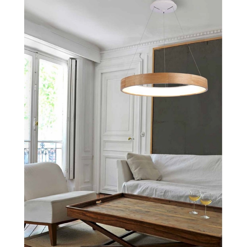 Azzardo AZ3344 - Candelabro suspenso LED SILVAM LED/30W/230V