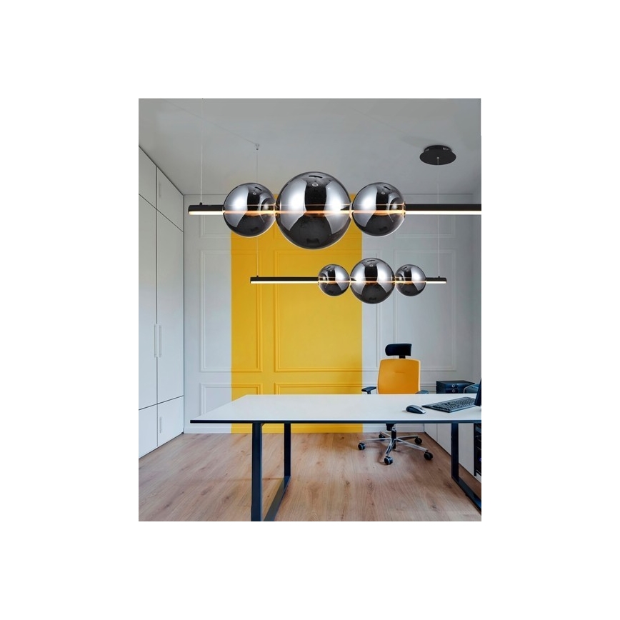 Azzardo AZ3352 - Candelabro suspenso LED com regulação SANDRA LED/48W/230V