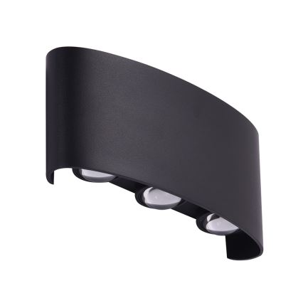 Azzardo AZ3484 - Iluminação de parede de exterior LED GINNA 6xLED/1W/230V IP54