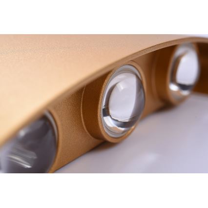 Azzardo AZ3485 - Iluminação de parede de exterior LED GINNA 6xLED/1W/230V IP54