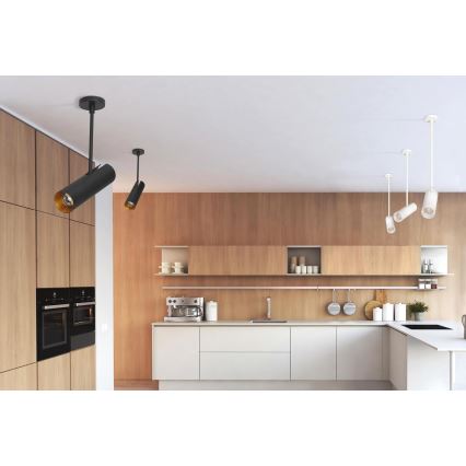 Azzardo AZ3518 - Candelabro pendente LENS 1xGU10/35W/230V