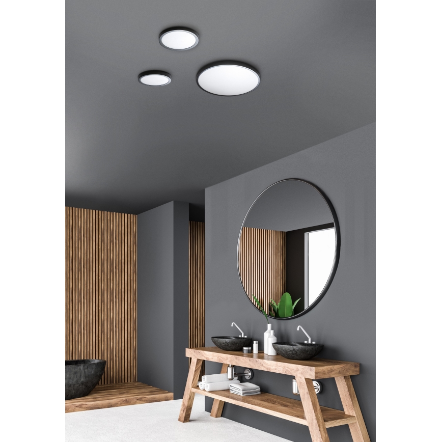 Azzardo AZ4238 - Iluminação de teto LED MALTA LED/18W/230V d. 22,5 cm branca