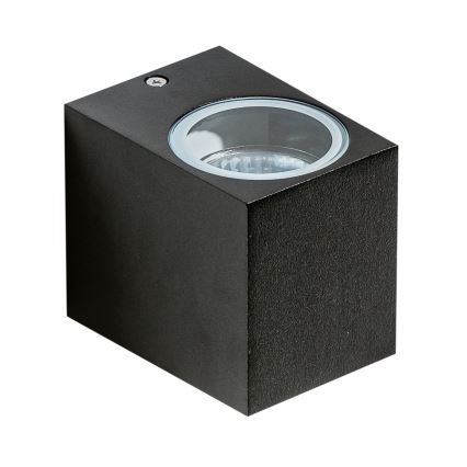 Azzardo AZ4267 - Iluminação de parede exterior RIMINI 1xGU10/35W/230V IP54 quadrada