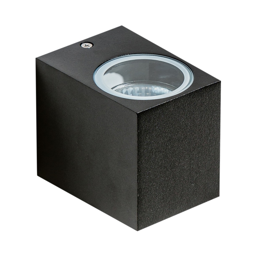Azzardo AZ4267 - Iluminação de parede exterior RIMINI 1xGU10/35W/230V IP54 quadrada