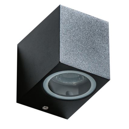 Azzardo AZ4267 - Iluminação de parede exterior RIMINI 1xGU10/35W/230V IP54 quadrada