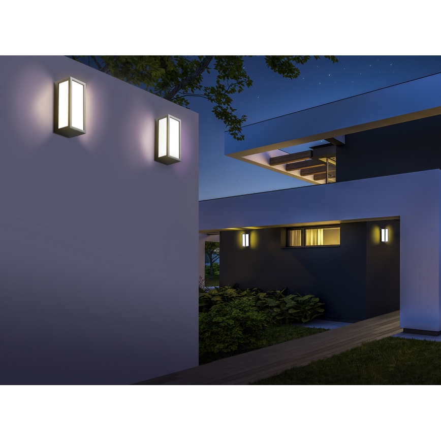 Azzardo AZ4348 - Iluminação de parede exterior VENETO 1xE27/18W/230V IP54