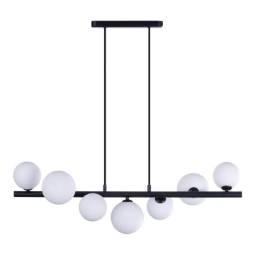Azzardo AZ4406 - Candelabro suspenso SYBILLA 7xG9/25W/230V preto