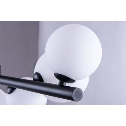 Azzardo AZ4406 - Candelabro suspenso SYBILLA 7xG9/25W/230V preto