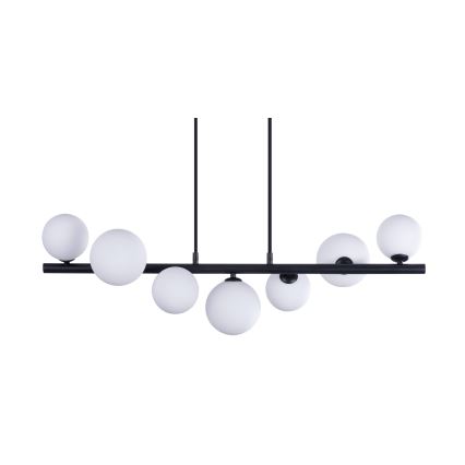 Azzardo AZ4406 - Candelabro suspenso SYBILLA 7xG9/25W/230V preto