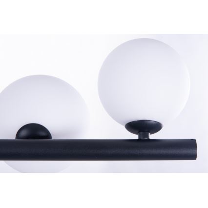 Azzardo AZ4406 - Candelabro suspenso SYBILLA 7xG9/25W/230V preto