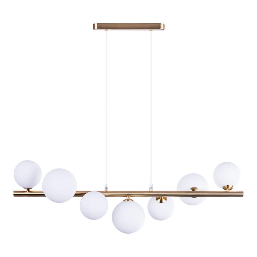 Azzardo AZ4409 - Candeeiro de teto suspenso SYBILLA 7xG9/25W/230V dourado