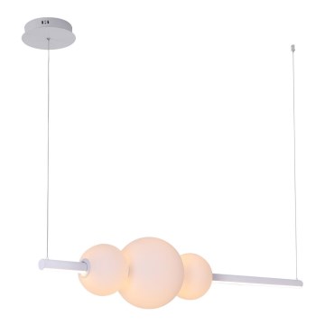 Azzardo AZ4426 - Candelabro suspenso LED com regulação SANDRA LED/48W/230V branco
