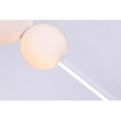 Azzardo AZ4426 - Candelabro suspenso LED com regulação SANDRA LED/48W/230V branco