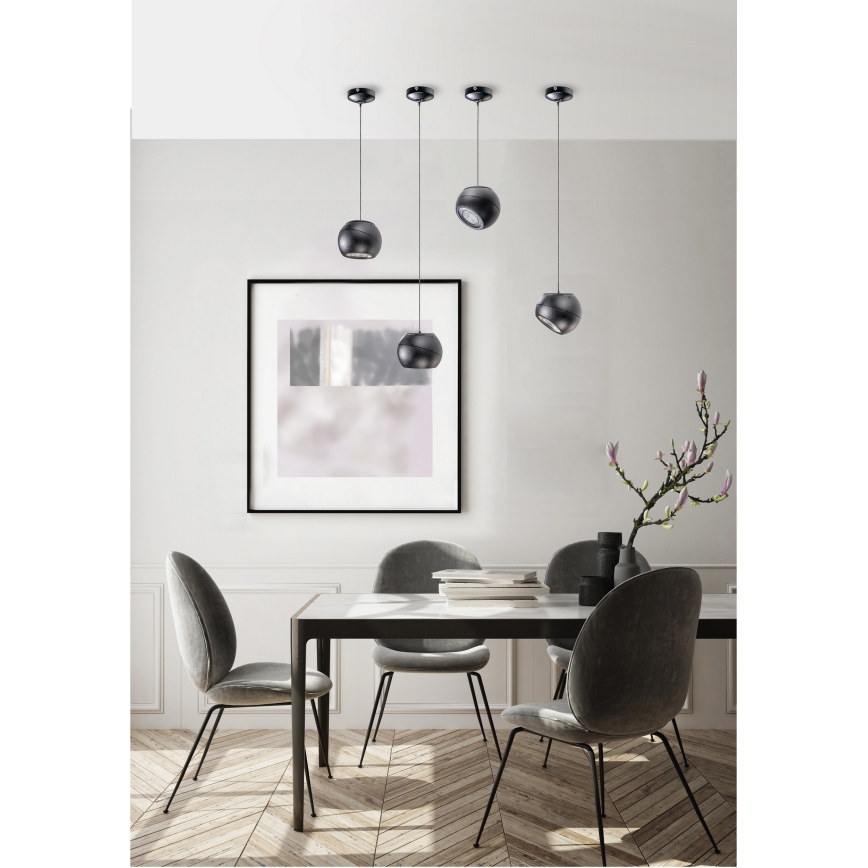 Azzardo AZ4521 - Candelabro suspenso LED SKYE LED/12W/230V