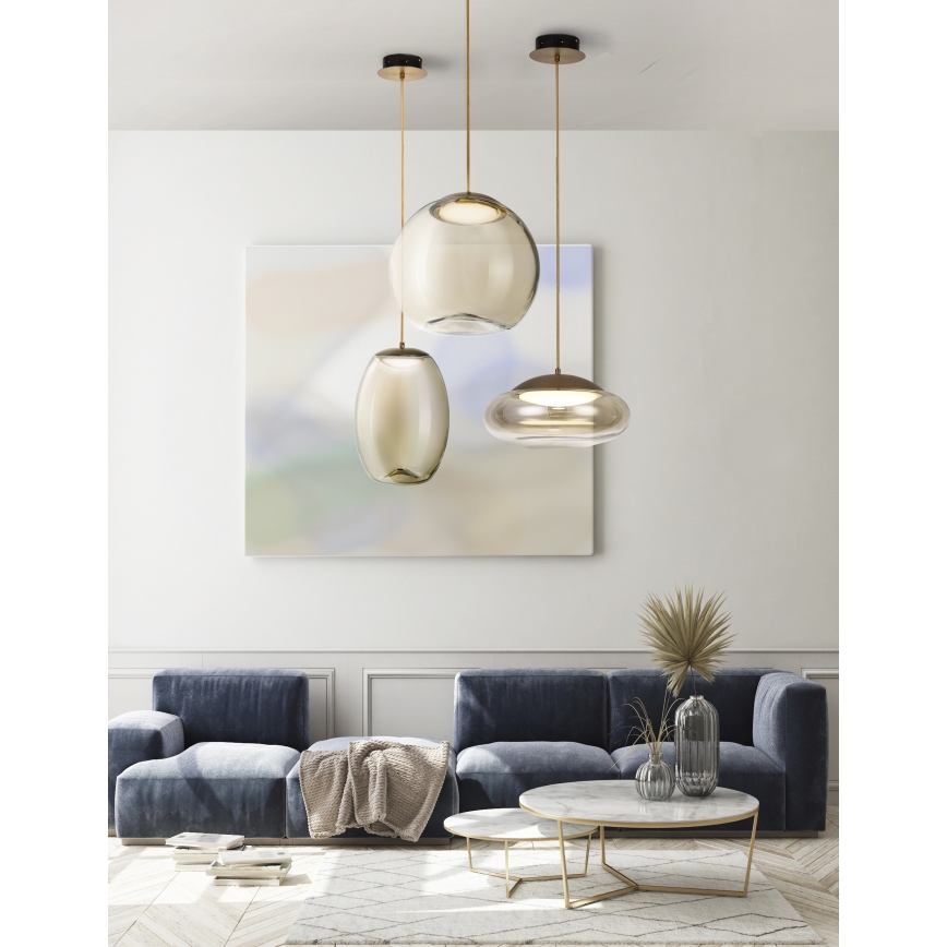 Azzardo AZ4668 - Candelabro suspenso LED HELENA LED/23W/230V