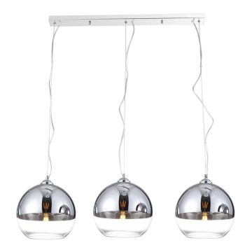 Azzardo AZ4751 - Candelabro suspenso BALL 3xE27/40W/230V