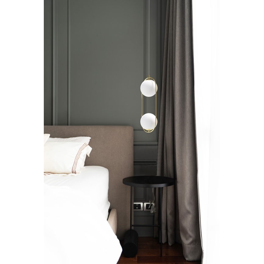 Azzardo AZ4982 - Candelabro suspenso COCO 2xG9/50W/230V