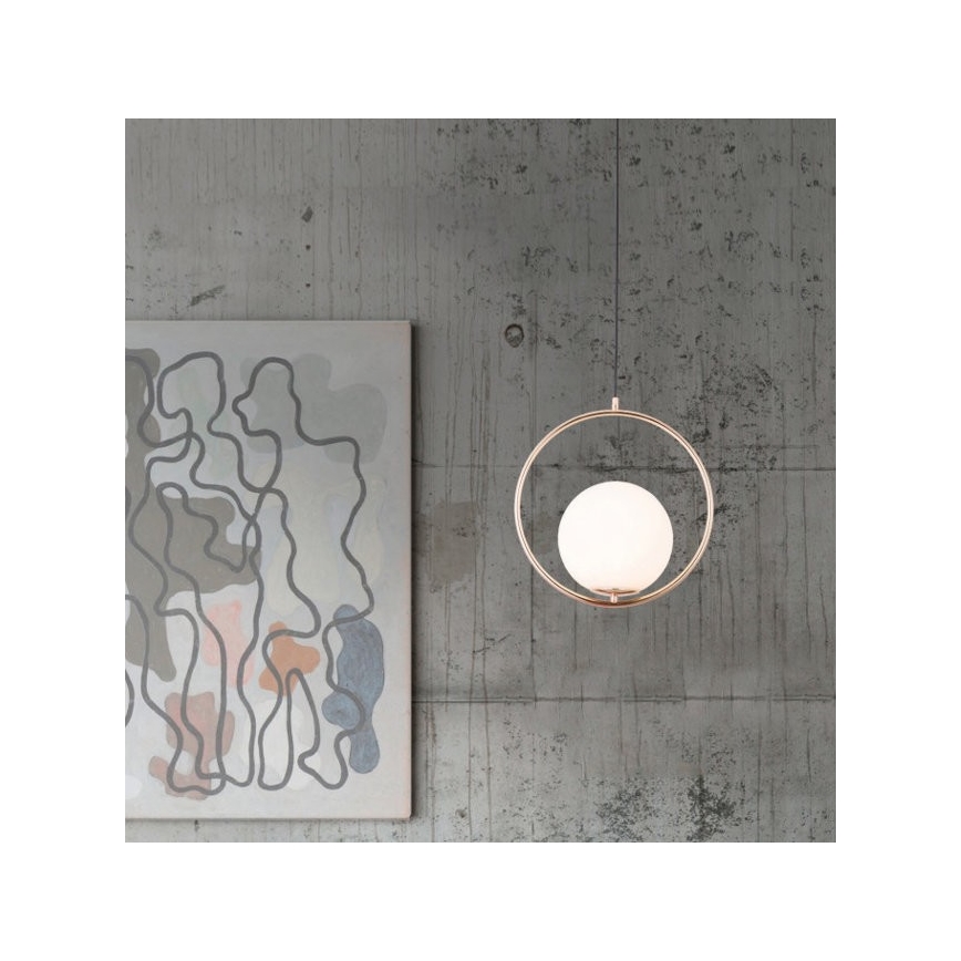 Azzardo AZ4983 - Candelabro suspenso JUMBO 1xG9/50W/230V dourada