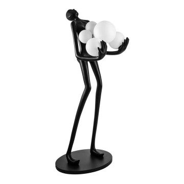 Azzardo AZ4985 - Candeeiro de chão ATLAS 6xE14/50W/230V 180 cm resina