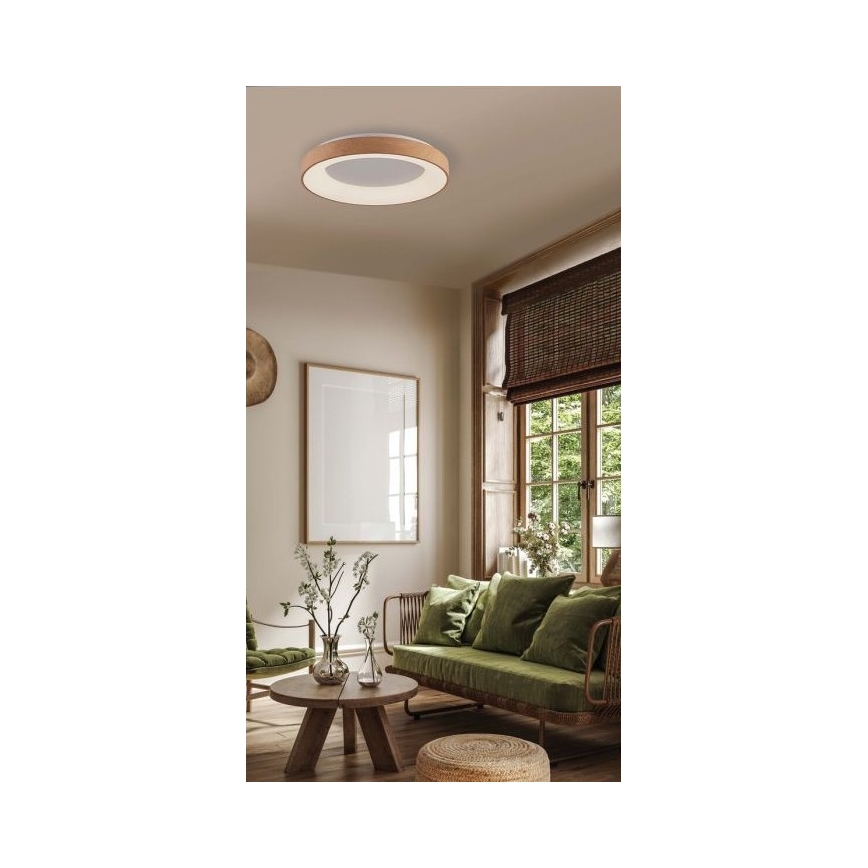 Azzardo AZ4988 - Iluminação de teto LED SANTANA LED/30W/230V dourada