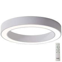 Azzardo AZ5040 - Iluminação de teto LED com regulação MARCO LED/100W/230V branco + controlo remoto