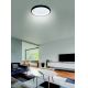Azzardo AZ5069 - Iluminação de teto LED com regulação ANTONIO LED/32W/230V preto + controlo remoto