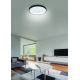 Azzardo AZ5075 -Iluminação de teto LED com regulação ANTONIO LED/80W/230V preto + controlo remoto