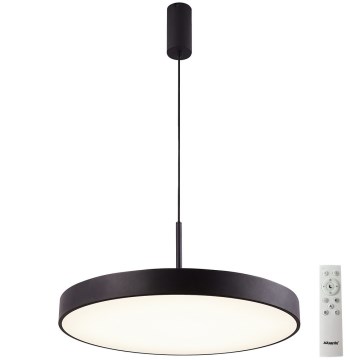 Azzardo AZ5091 - Candelabro suspenso LED com regulação MARCELLO LED/60W/230V preto + controlo remoto