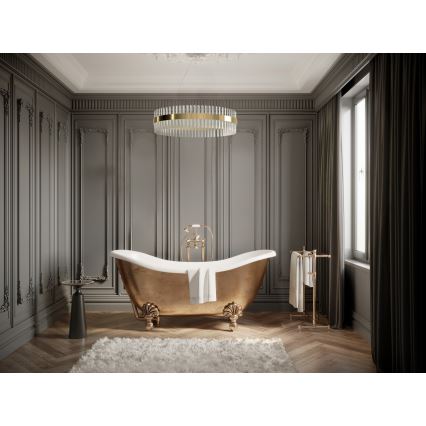 Azzardo AZ5261 - Candelabro suspenso LED FRANCESCA LED/37W/230V diâmetro 60 cm