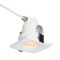 Azzardo AZ5391 - Iluminação embutida de casa de banho ROMOLO 1xGU10/50W/230V IP65 branco