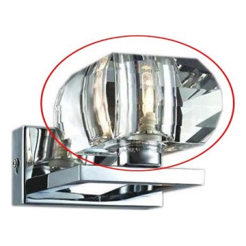 Azzardo - Vidro de reposição para candeeiro de parede RUBIC