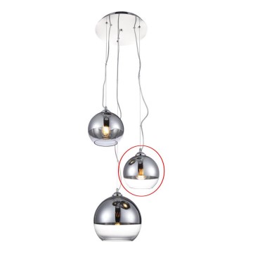 Azzardo - Vidro de substituição para candeeiro BALL - pequeno diâmetro 18 cm