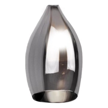 Azzardo - Vidro de substituição para candeeiro IZZA - preto diâmetro 13 cm