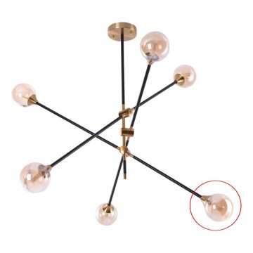 Azzardo - Vidro de substituição para candeeiro SOLEN diâmetro 13,5 cm