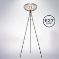 B.K. Licht 1470 - Candeeiro de chão RETRO 1xE27/40W/230V