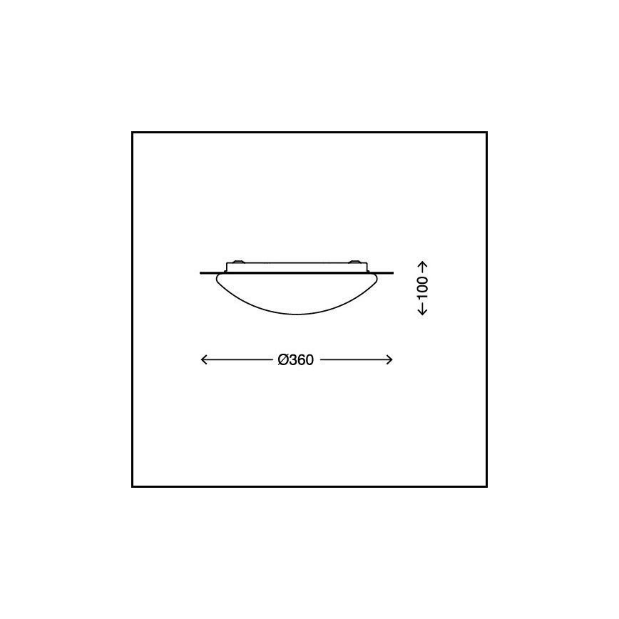 B.K.Licht BKL1025 - LED RGB Luz de teto de casa de banho com regulação ASKELLA LED/12W/230V IP44 + Controlo remoto