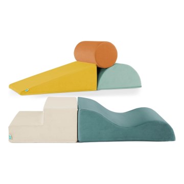 B-Toys - Blocos de espuma para crianças MAXI WONDERSHAPES 5 unid.