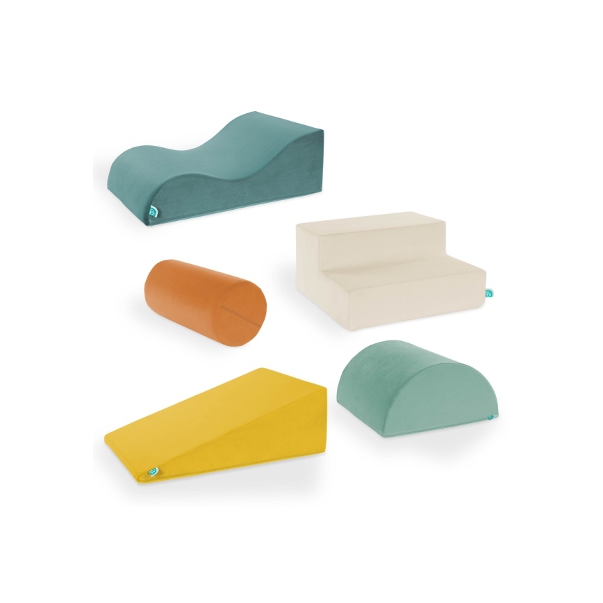 B-Toys - Blocos de espuma para crianças MAXI WONDERSHAPES 5 unid.