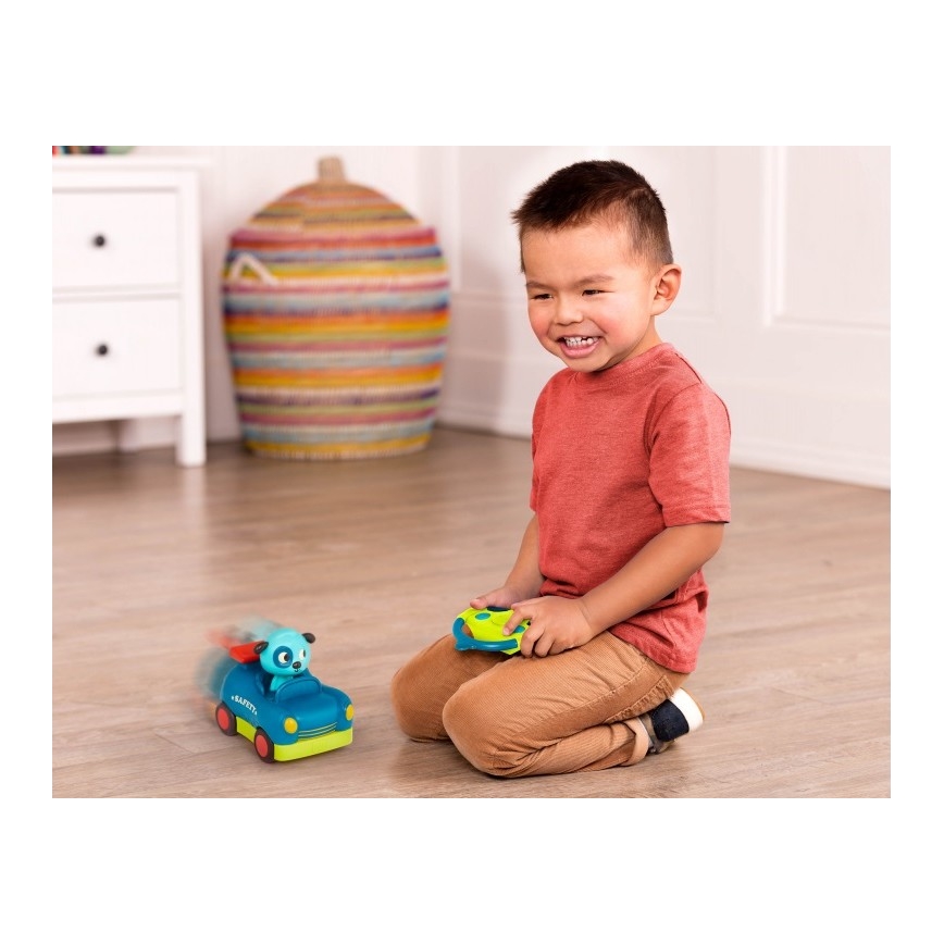 B-Toys - Carro com comando Cão Woofer 4xAA + 2xAAA