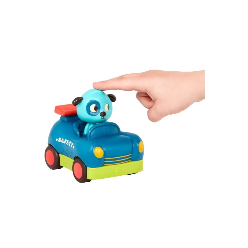 B-Toys - Carro com comando Cão Woofer 4xAA + 2xAAA