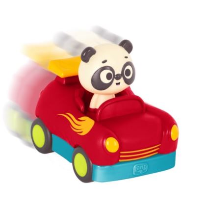 B-Toys - Carro com comando Panda Bingo 4xAA + 2xAAA