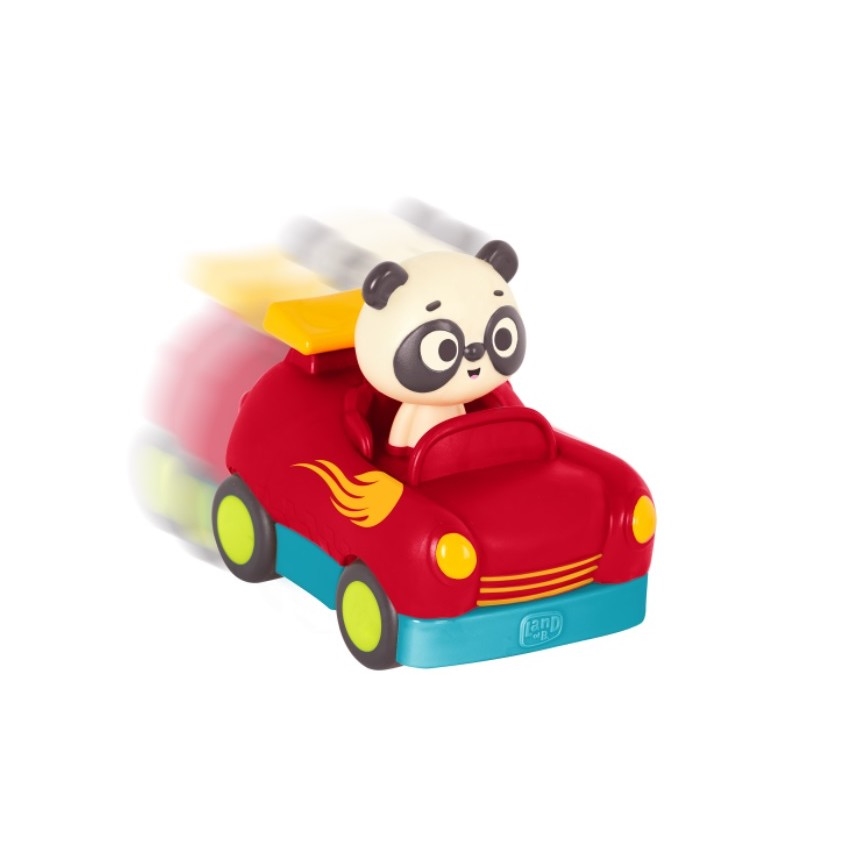 B-Toys - Carro com comando Panda Bingo 4xAA + 2xAAA